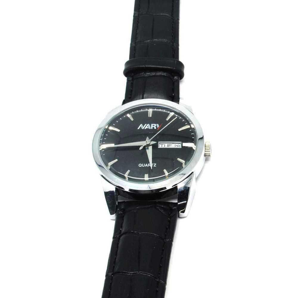 Best Seller!!! Nary Jam Tangan Analog Strap Kulit - 1901 Original Asli Murah