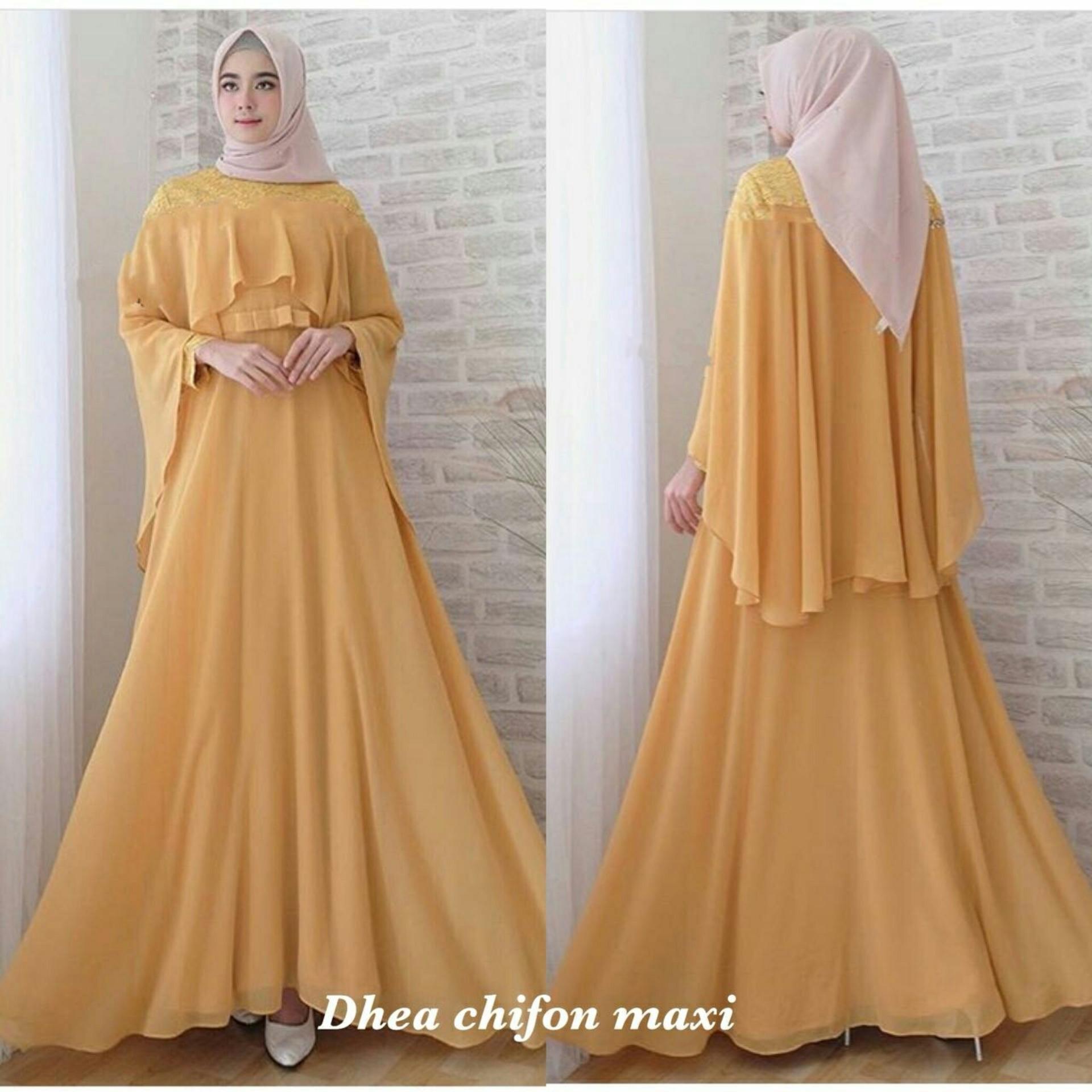 anami fashion - Pakaian Muslimah Wanita Fashionble wanita - gamis syari - Dhea Ananda Sifon