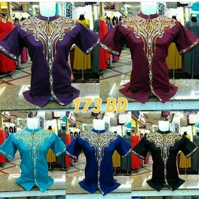 Koko Bahan Katun Bordir / Koko Pria
