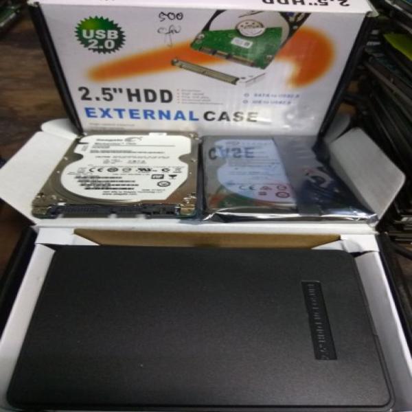 HDD/hardisk external 500gb/laptop/notebook/pc/ps3