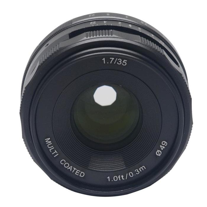 Lensa Meike 35mm F1.7 For Fujifilm