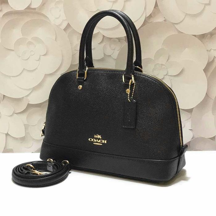 Coach Original Mini Sierra Satchel Black. Ciach Mini Sierra Black - lg56YG