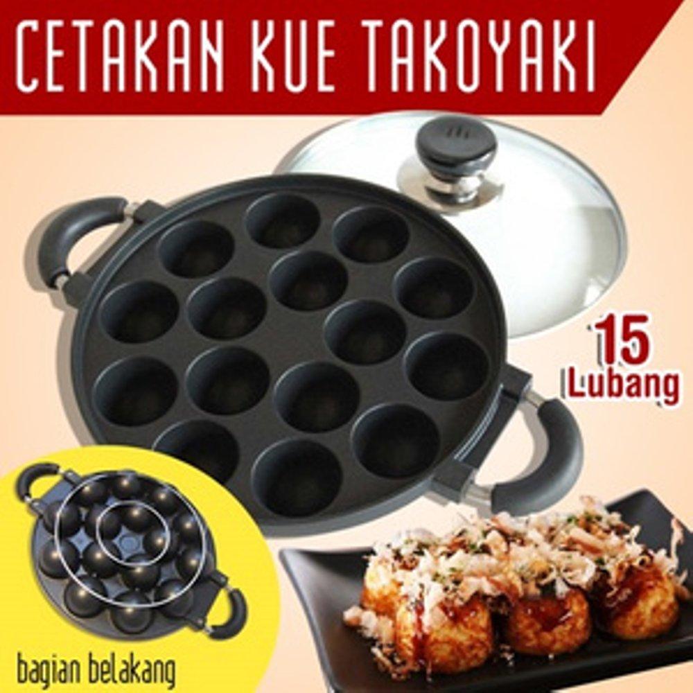 Cek Harga Baru Cetakan Kue Takoyaki Dorayaki Murah Teflon Happy Call