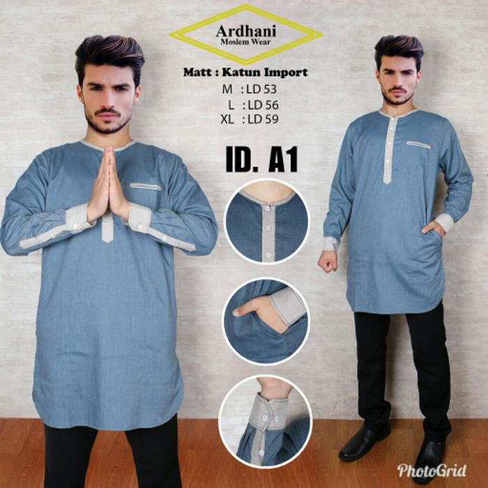 Baju gamis pakistan koko pria