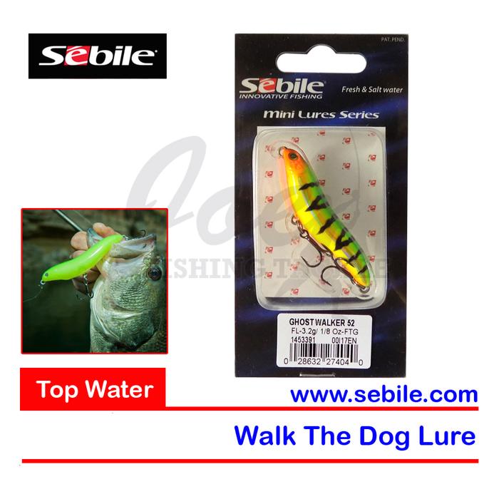 BEST SELLER!!! Sebile Ghost Walker 52 FTG 3,2gr - Umpan Pancing Tiruan Lure WTD UL - OtnSdF