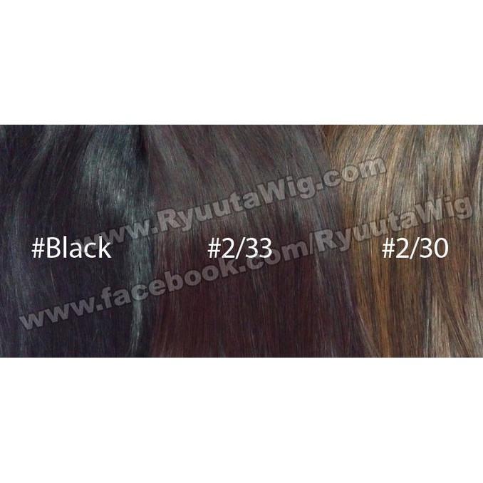 R259 WIG LONG WAVY CURLY PANJANG KERITING GANTUNG PONI SAMPING - COSME18