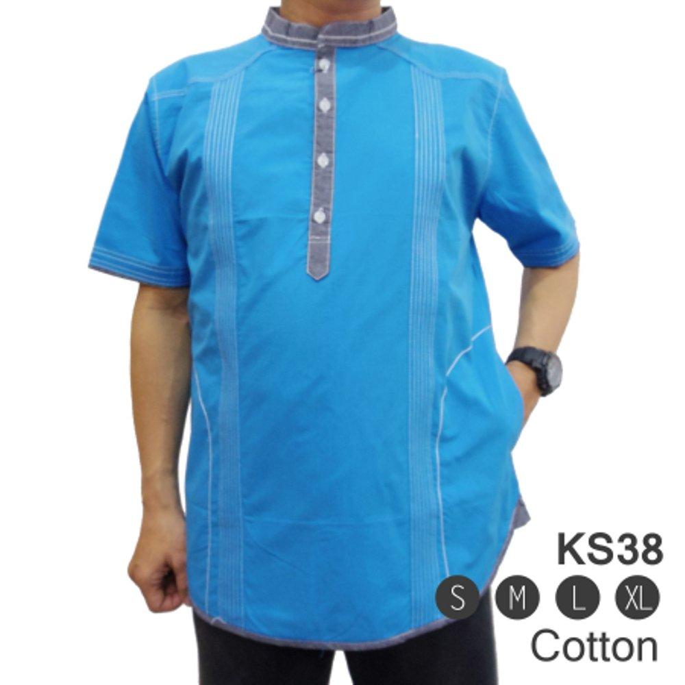 Baju Koko KS38 - Pakaian Muslim Pria. ( fashion pria batik slimfit reguler jas dasi hem blazer jaket sweater kaos oblong tshirt polo celana jeans couple pakaian muslim
gamis dress blouse ) di lapak New Trendy newtrendy