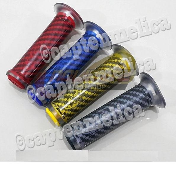 KTC Kitaco Carbon - Aksesoris Motor Handgrip Hand grip Handfat Harris Karbon Transparan Transparent Karet Handle Rem Handel Stang Setang Tuas Rem Nmax Aerox 155 PCX Vario 125 150 Beat Scoopy Xmax 250 Xabre R15 R25 Asesoris Motor Acessoris Motor
