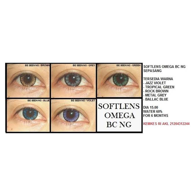 Softlens Omega Bc Ng Sepasang Murah