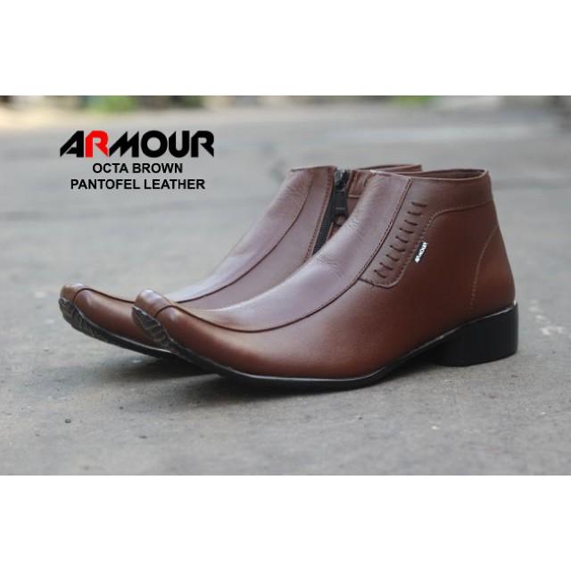 Sepatu Kickers Bally Boots Pantofel Tali Casual Formal Pria Kerja Kantor Outdoor Pesta Lapngan Hitam