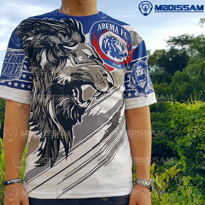 Kaos Suporter Arema Aremania baru murah bahan drifit mboissam DISKON TERMURAH