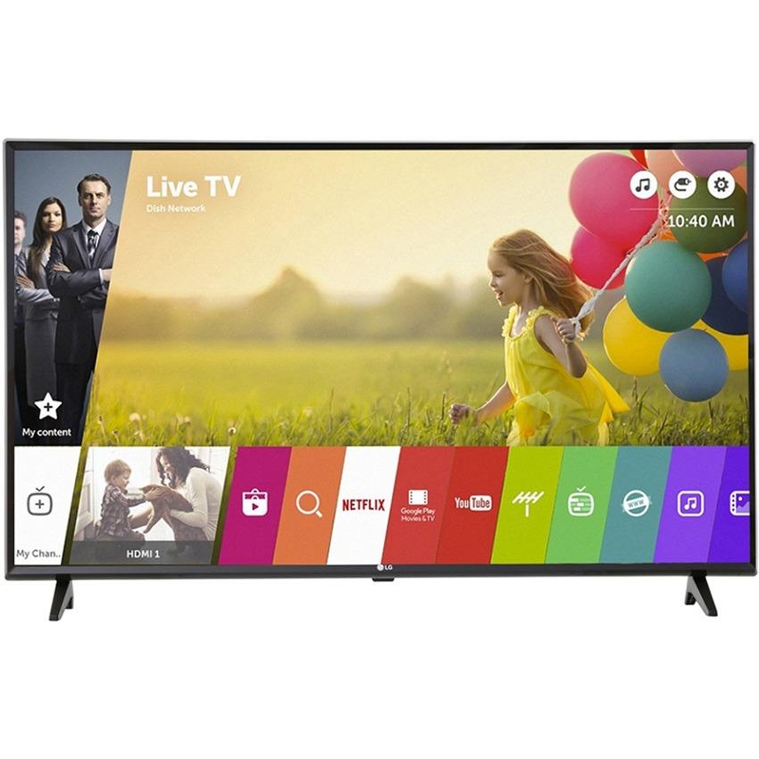 LG LED 49 inch UHD 4K 49UJ632T - Internet Web OS 3.5 - Hitam - Khusus Jabodetabek