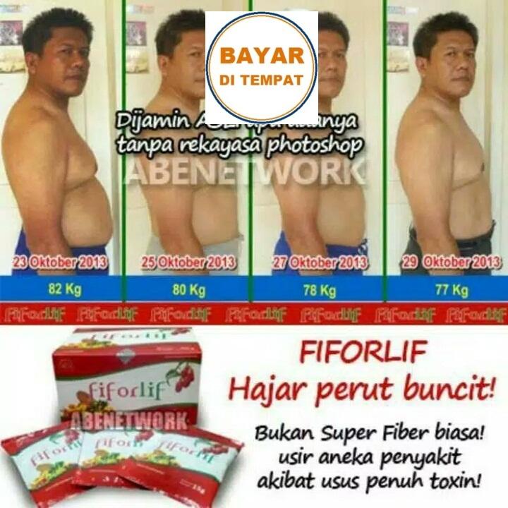Fiforlif Asli Pelangsing Perut Diet Detox Herbal Alami