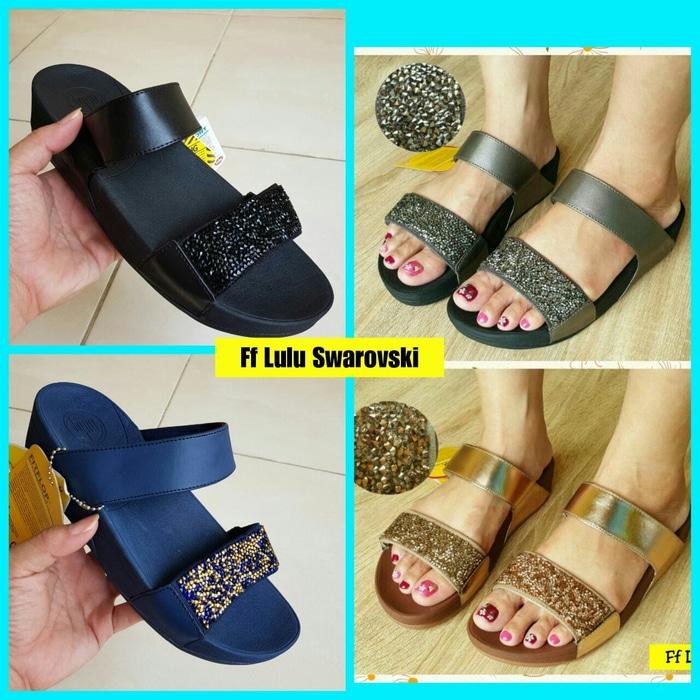 sandal wanita Fitflop, Slide S,w.a.r.o.v.s.k.i - sendal jepit wanita murah / sendal jepit wanita bagus / sendal jepit wanita trendy / sendal jepit wanita berkualitas / keren / sendal jepit wanita / sendal jepit wanita wedges / sendal jepit wanita fliplop