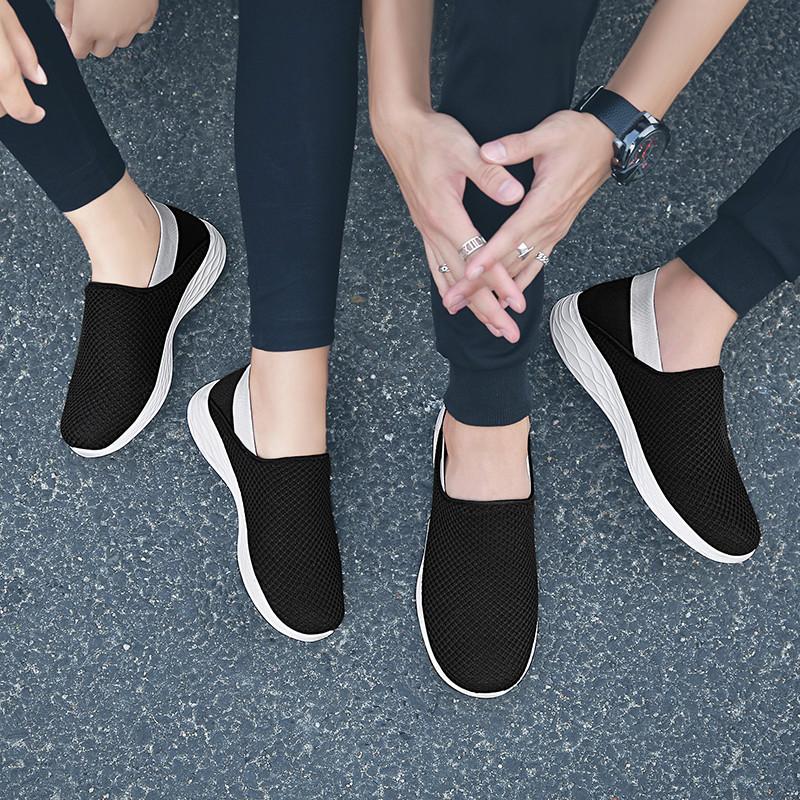 YOZO สบายระบายอากาศเดินรองเท้าผู้ชายผู้หญิง UNisex ขนาด 35-47 คู่รองเท้ารองเท้าออกกำลังกายรองเท้าลำลอง - intl