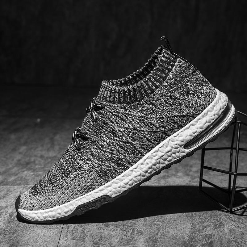 Sepatu Olahraga Outdoor Pria Sepatu santai Super bernapas Sepatu lari Sepatu Mesh Men's Outdoor Sports Shoes Casual Shoes Super Breathable Running Shoes Mesh Shoes - intl