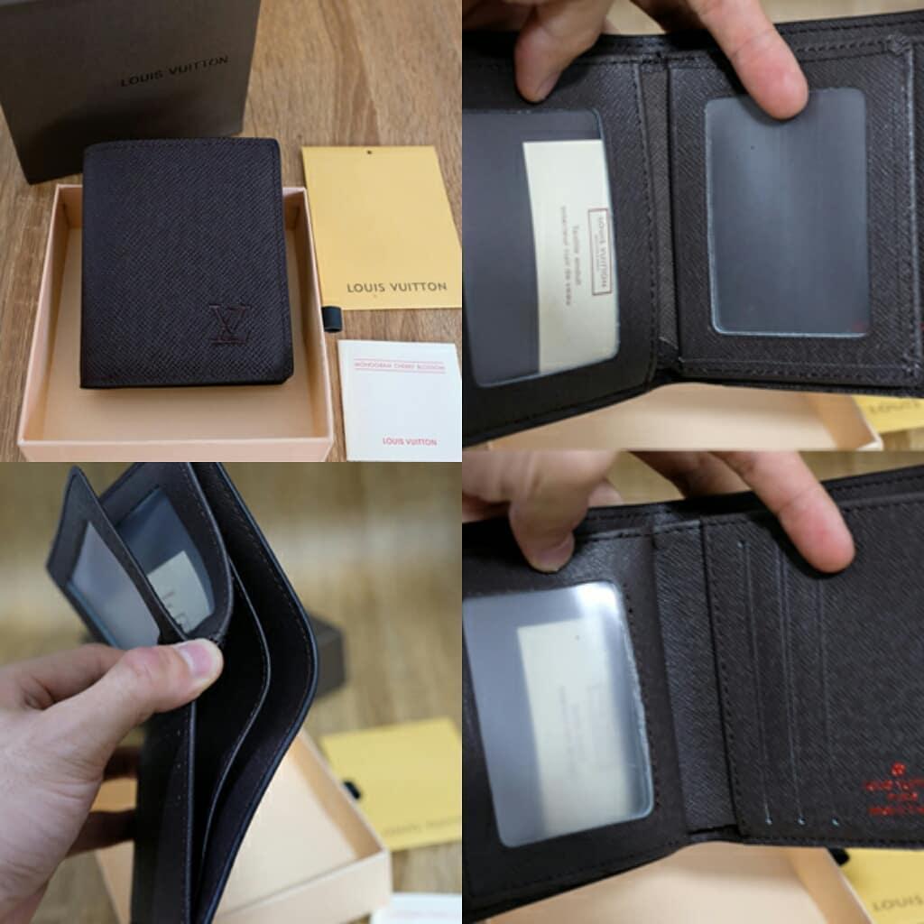 dompet wallet Louise Vuitton Black
