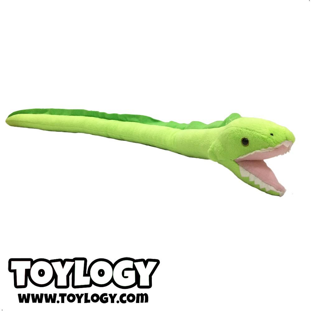 Boneka Hewan Ikan Sidat / Belut Listrik ( Electric Eels Fish Stuffed Plush Animal Doll ) 33 inch