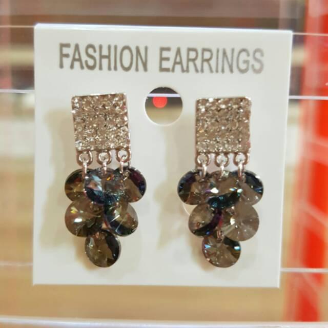 Anting Swarovski/Anting Titanium/Anting Pesta