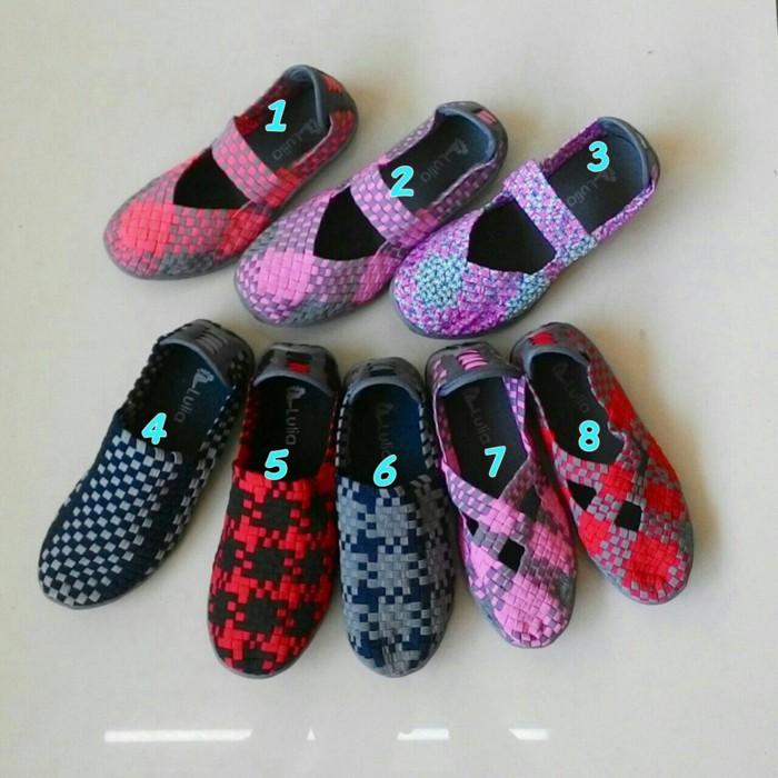 Promo Sepatu Rajut Anyaman Anyam Kids Anak Junior Lulia Gratis Ongkir