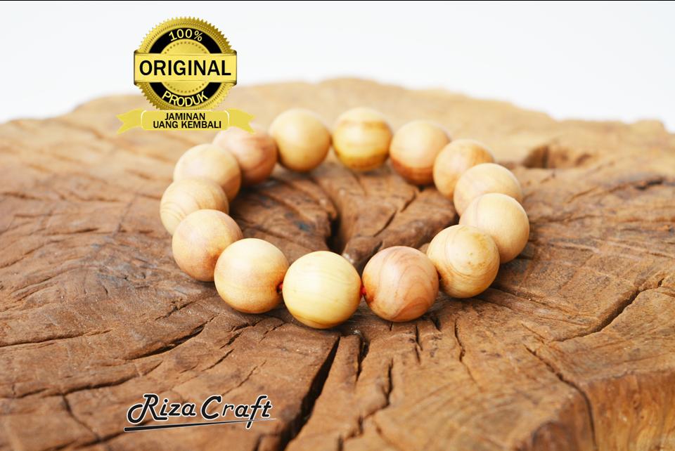 Gelang Kayu Cendana Kupang NTT Wangi Asli 16 mm Pria Wanita Terbaik Bersertifikat