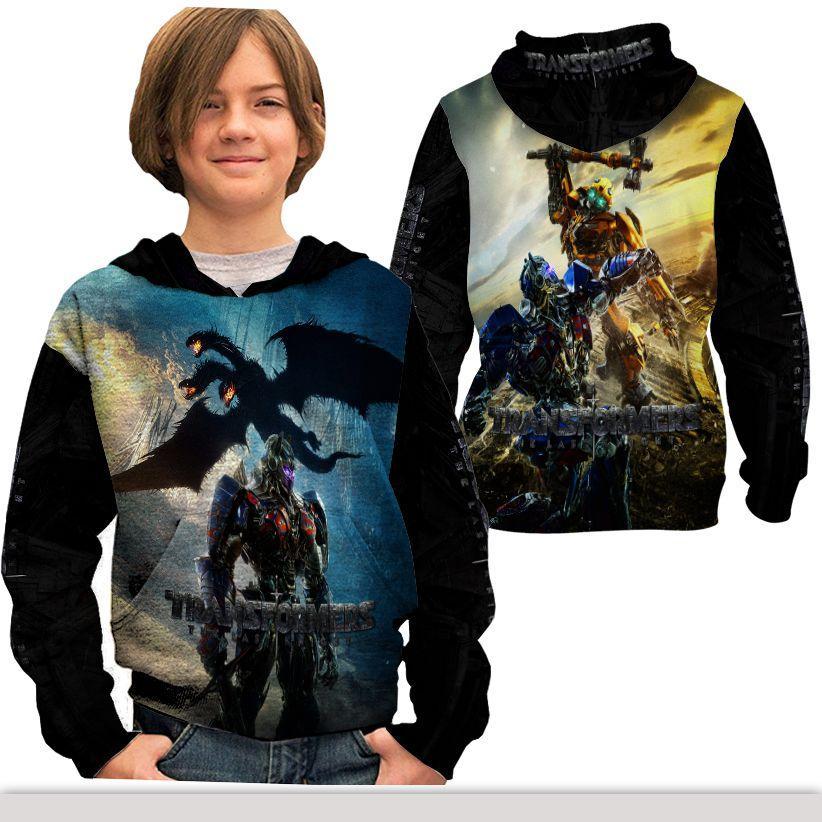 Jaket Pullover Anak Fullprint Custom Transformers Dark of the Moon Art 2