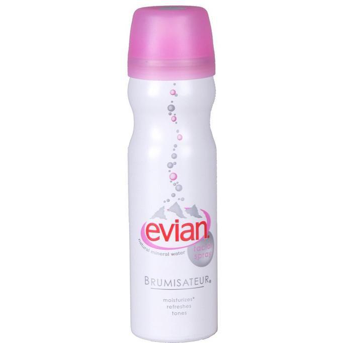 EVIAN NATURAL MINERAL WATER FACIAL SPRAY 50ML - COSME18
