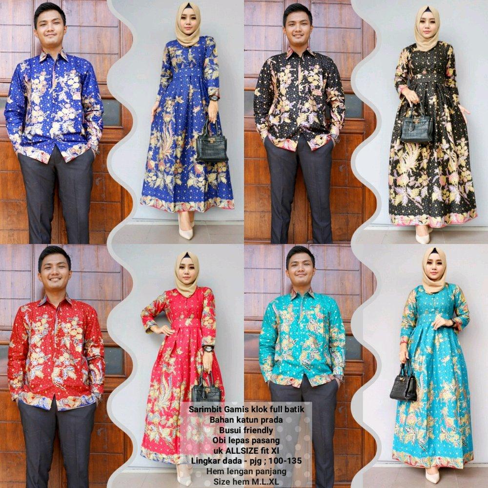 Sarimbit Gamis Full Batik di lapak Pusat Grosir Batik Jogja pusatgrosirbatikjogja