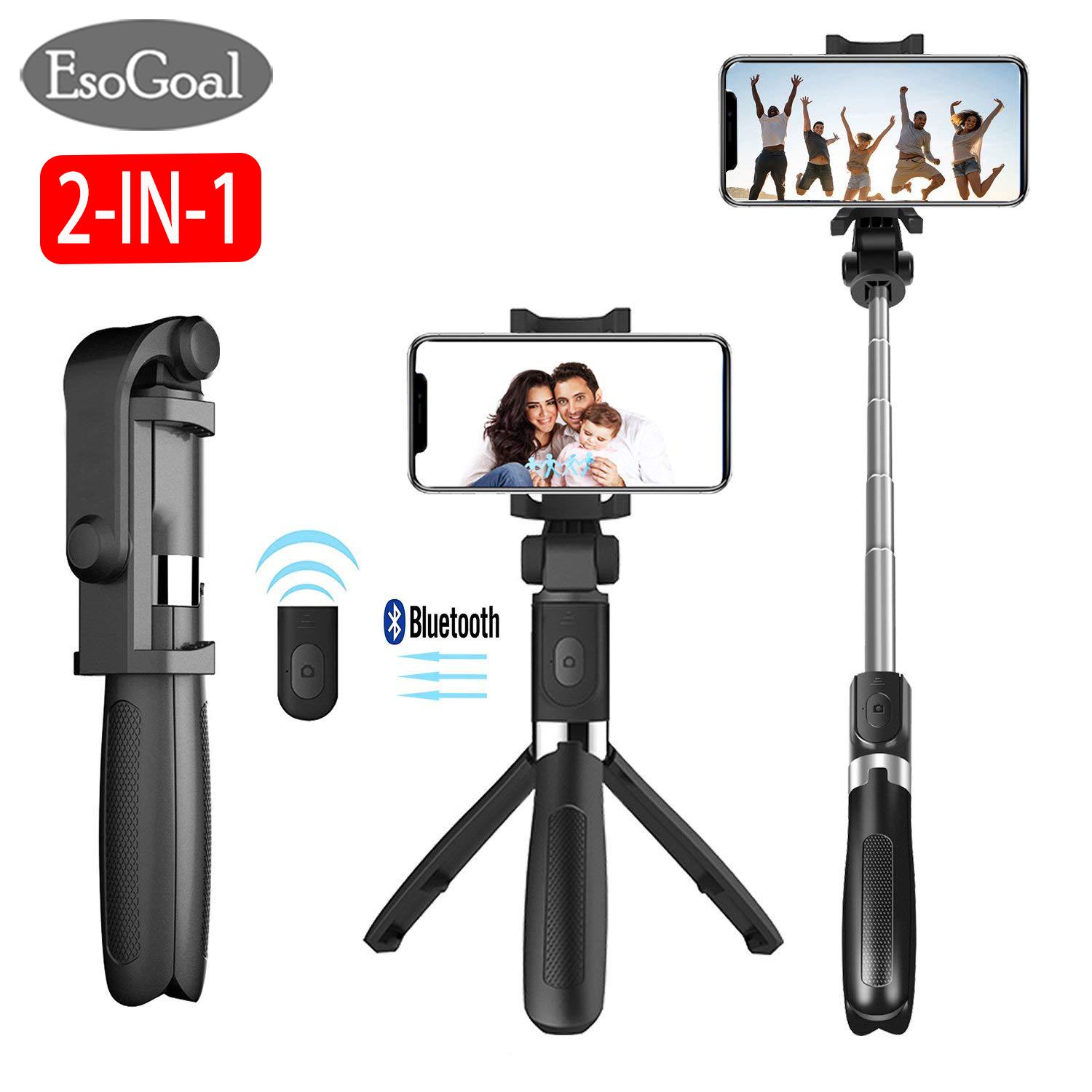 EsoGoal Gậy chụp ảnh GẬY CHỤP HÌNH TỰ SƯỚNG 2 IN 1