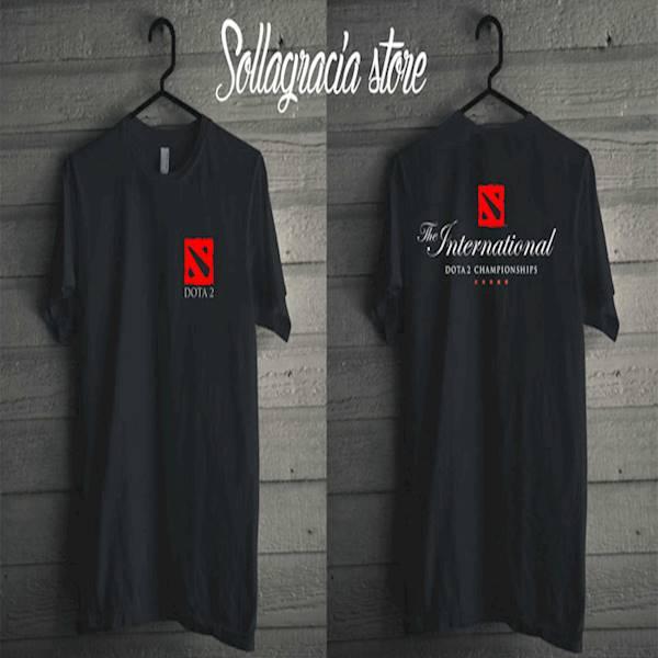 KAOS DOTA 2 CHAMPIONSHIPS HITAM