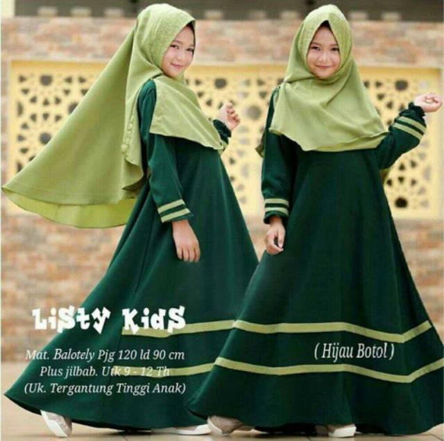 Gamis Anak umur 9-12 Tahun