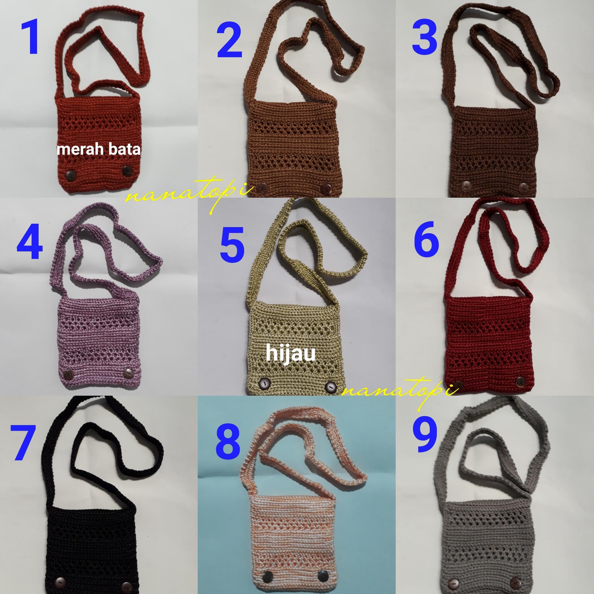TAS RAJUT SELEMPANG KECIL