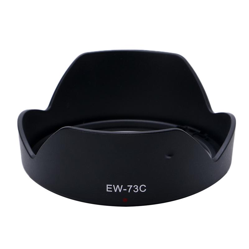 Lensa Kamera Hood EW-73C EW 73c Kelopak Lensa Gesper Hood 67 Mm untuk Canon EOS EF-S 10-18 Mm F4.5-5.6 Lensa