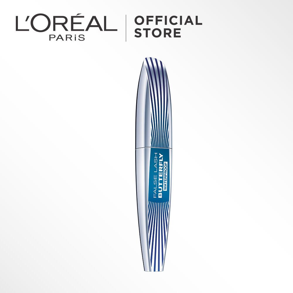 L'Oreal Paris False Lash Butterfly Mascara - by L'Oreal Paris Makeup | Maskara Loreal Hitam Lentik Panjang Waterproof Tahan Air