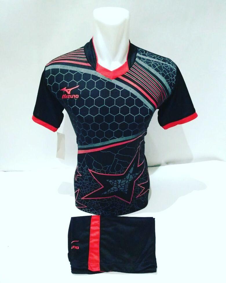 Baju Olahraga Jersey Bola Kaos Setelan Futsal Volly Mizuno