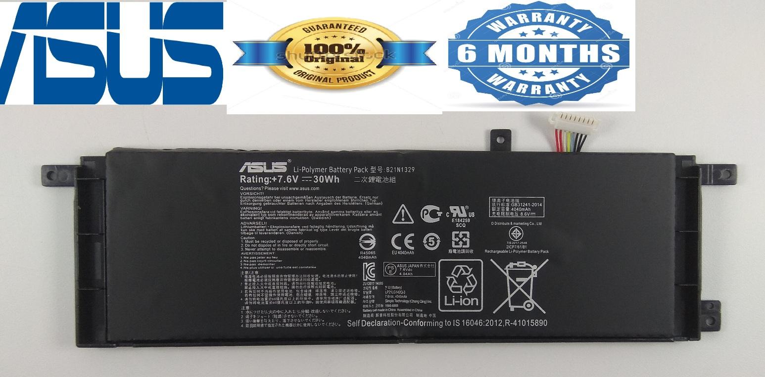 Asus Battery Batre Baterai Original ASUS X453 X453M X453MA X453S X453SA X553 X553M X553MA X553S X553SA X403M X503M Ultrabook B21N1329 ORI