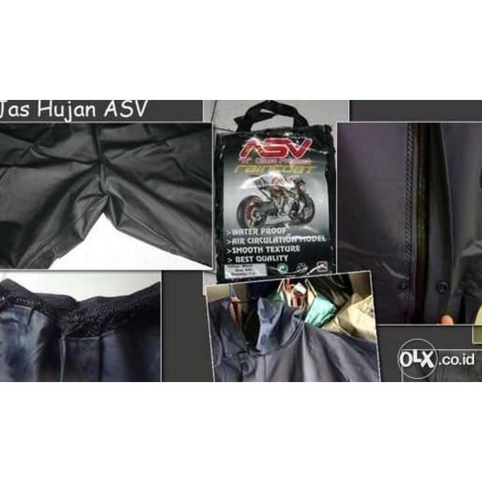 Jas Hujan Asv Karet- Full Press- Anti Rembes- Dan Original - Bekasi - Mjg