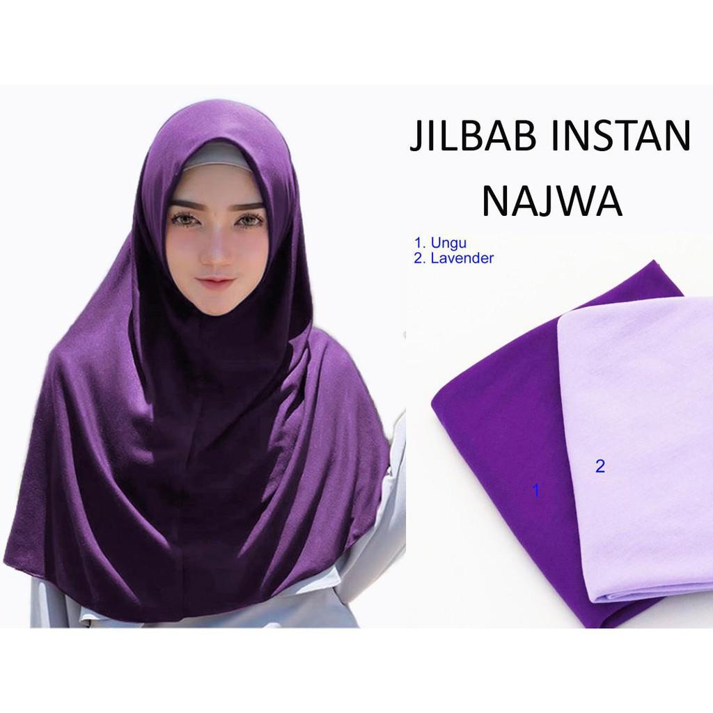 SALE TERMURAH!!! Jilbab Instan Najwa / Hijab Instan / khimar mini / khimar simple / khimar