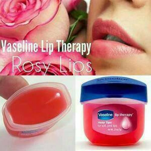 VASELIN LIP THERAPY ROSY LIPS VASELIN MINI 7GRAM//LIP BALM OIL - Isi 3Pcs