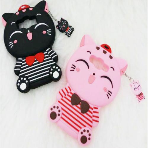 Case Boneka For SAMSUNG GALAXY J7 2016 (J710) Karakter STITCH / CAT MINI / POLKADOT HELLO KITTY Softcase - MSC