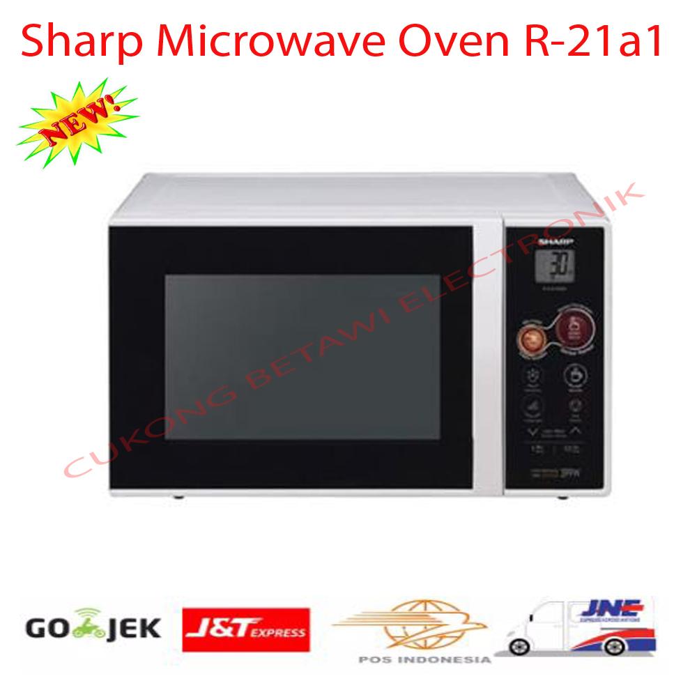 SHARP R21A1 White Microwave 22 Liter Touch Control-Promo