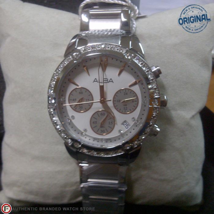 PROMO TERBATAS!!! JAM TANGAN WANITA | ORIGINAL ALBA AT3753X1 Terbaru Murah