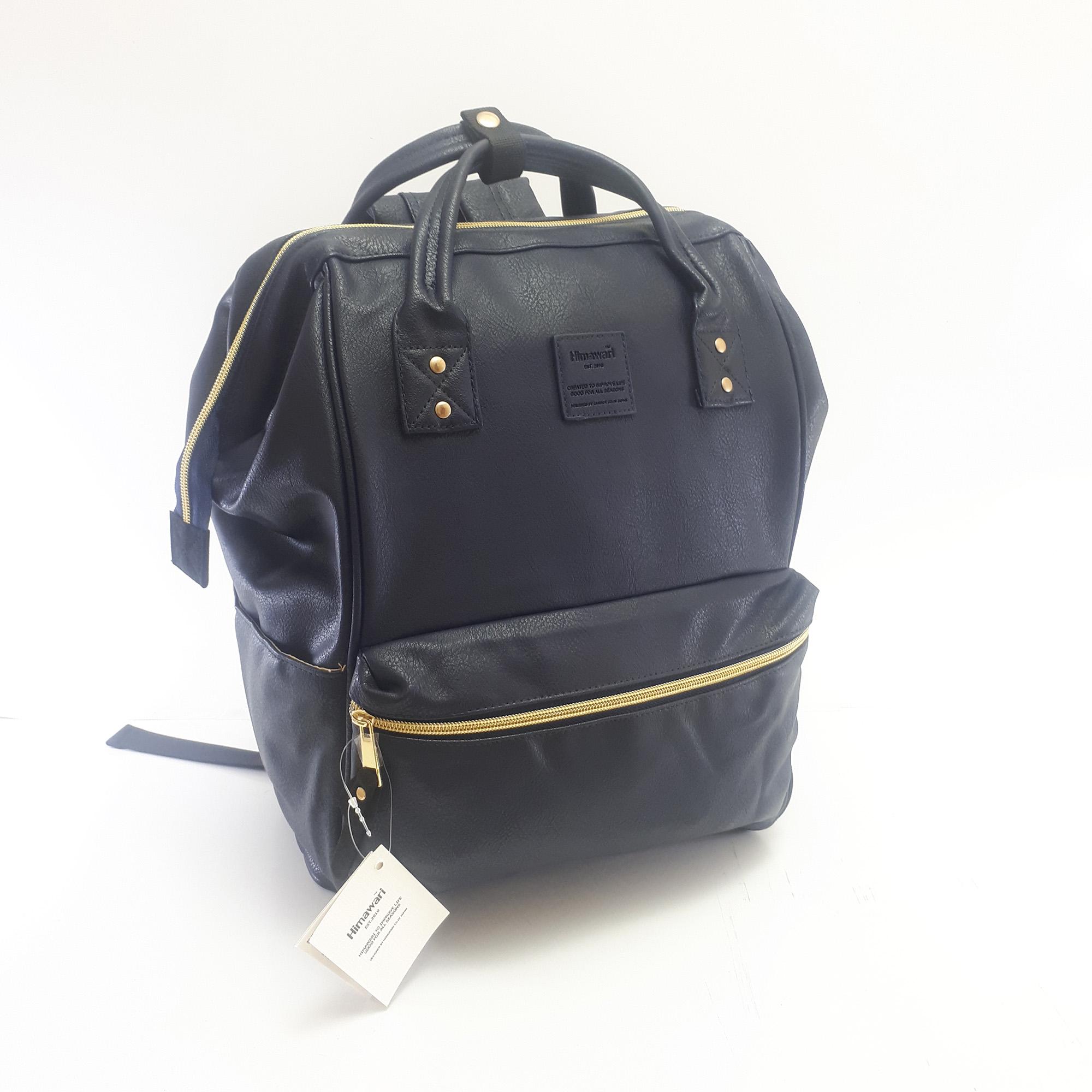 Himawari Original Bags H193 PU Large Backpack 2 in 1 Tas Ransel Tenteng Model Anello