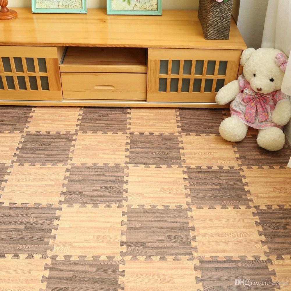 Matras /Tikar / Karpet / Puzzle alas lantai evamat / Evamat Bambu / motif wooden / motif kayu