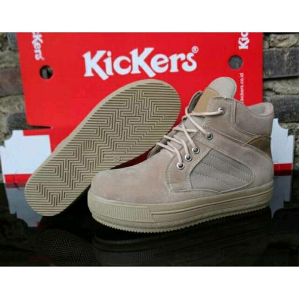 Sepatu Wanita Slip On Boots Sneaker Kickers Ori Lucu Cewek Korea