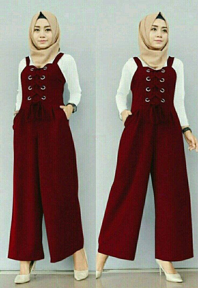 legiONshop-pakaian muslim | busana muslim | setelan wanita | baju terusan | jumotsuit wanita JUMITA (jumpsuit dan inner) 