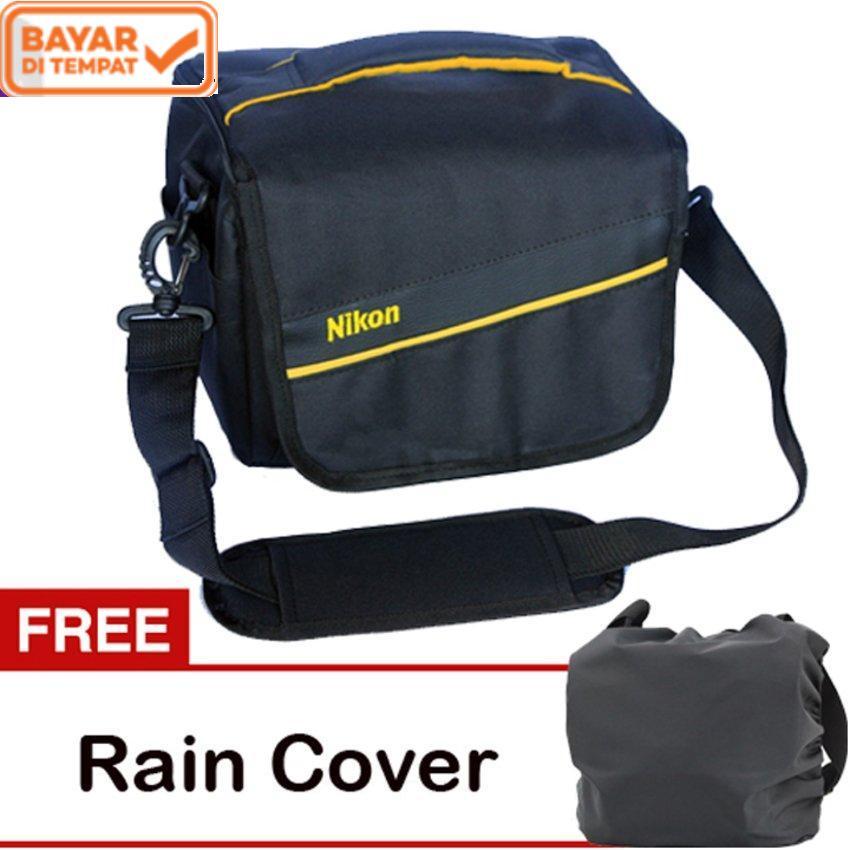 Nikon Tas Kamera DSLR Mirrorless 2 Lensa + Gratis Raincover kode H