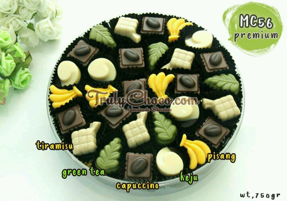 TrulyChoco Coklat lebaran - Praline MC56 Premium - 56pcs