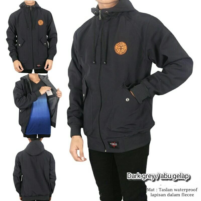 Blues Clothing / Rebel Id / Fashion Pria / Jaket Parasut Pria / Jaket Parasut Casual / Jaket Semi Parka 02 New Model