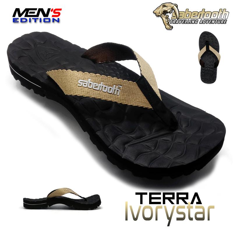 SABERTOOTH Sandal Gunung Traventure Terra Ivorystar